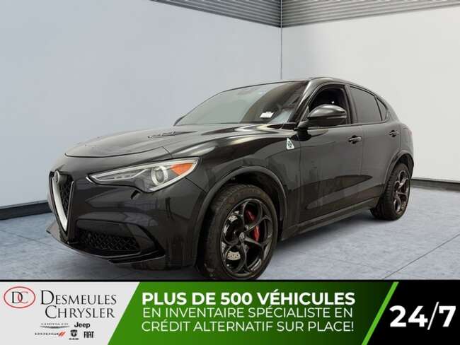 2018 Alfa Romeo Stelvio quadrifoglio AWD Toit ouvrant Cuir et suede 505 hp for Sale  - DC-S5786  - Blainville Chrysler