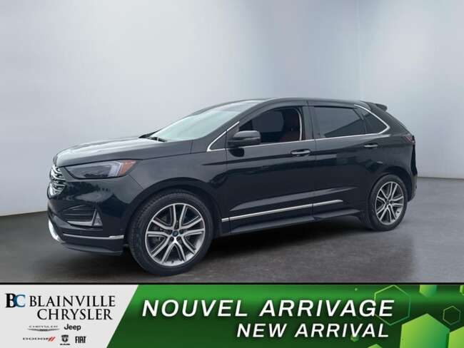 2019 Ford Edge Titanium AWD Navigation Cuir Cognac Caméra recul for Sale  - BC-N5847A  - Desmeules Chrysler