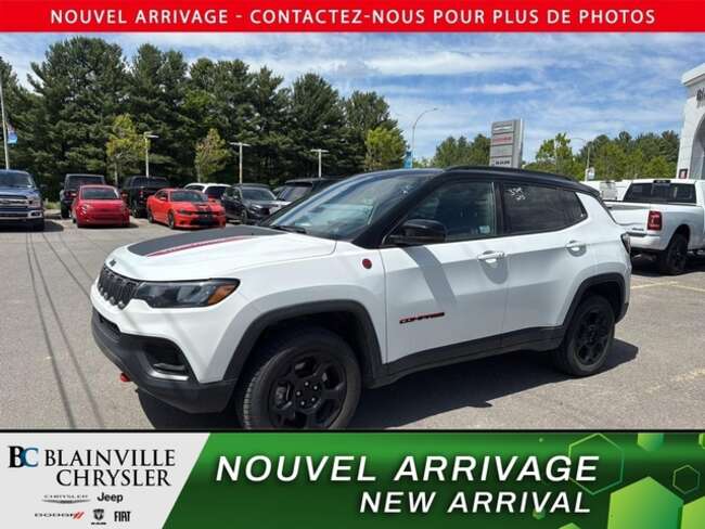 2023 Jeep Compass TRAILHAWK VOLANT/CUIR CHAUFFANT NAV CARPLAY for Sale  - BC-M5902  - Desmeules Chrysler