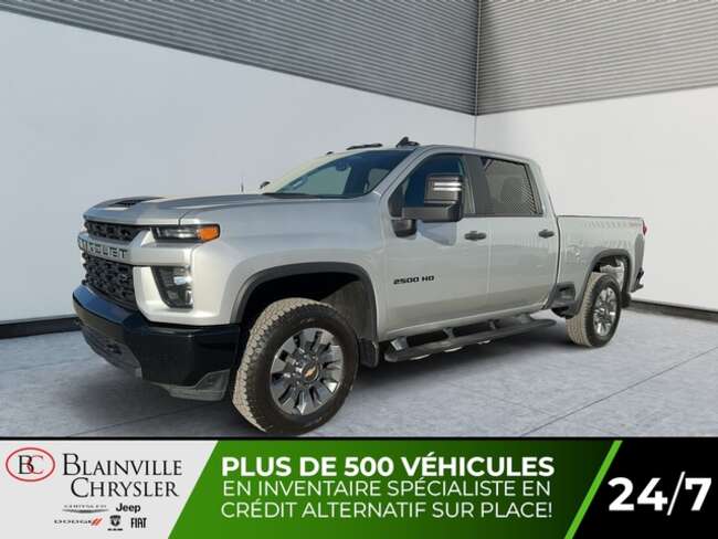 2023 Chevrolet Silverado 2500HD CUSTOM CREW CAB 4X4 MARCHEPIEDS 6 PASSAGERS for Sale  - BC-M5323  - Desmeules Chrysler