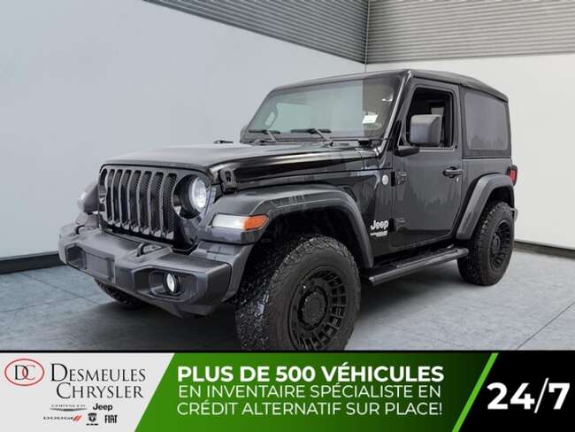 2019 Jeep Wrangler Sport 4x4 Sièges avant et volant chauffants Caméra for Sale  - DC-24506A  - Blainville Chrysler