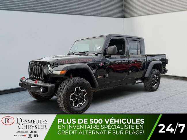 2022 Jeep Gladiator Rubicon 4x4 Ens deux toits Navigation Cuir Caméra for Sale  - DC-D5547  - Desmeules Chrysler