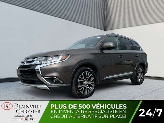 2018 Mitsubishi Outlander GT DÉMARRAGE SANS CLÉ CRUISE ADAPTATIF for Sale  - BC-N4986  - Desmeules Chrysler