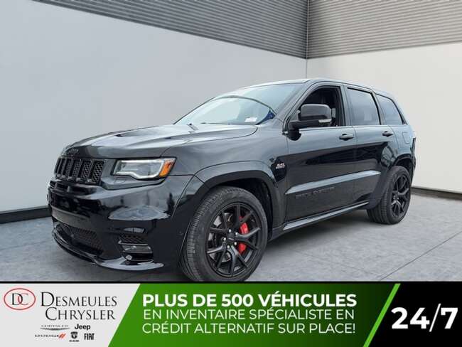 2019 Jeep Grand Cherokee SRT 4x4 6,4L Toit ouvrant Navigation Cuir Caméra for Sale  - DC-U5429  - Desmeules Chrysler