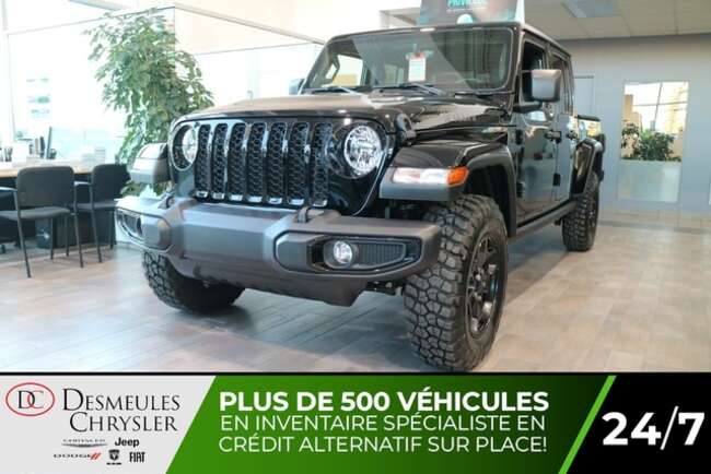 2022 Jeep Gladiator DEMO WILLYS SPORT 4X4 DIESEL UCONNECT 8.4 CAMÉRA for Sale  - DC-N0816  - Desmeules Chrysler
