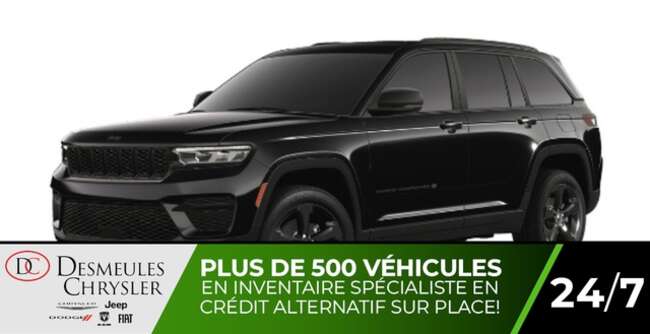 2024 Jeep Grand Cherokee Altitude 4x4 Uconnect 8.4 po Camera de recul for Sale  - DC-24277  - Desmeules Chrysler