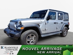 2018 Jeep Wrangler UNLIMITED SPORT MARCHEPIEDS DÉMARREUR TOIT RIGIDE  - BC-S3804A  - Blainville Chrysler