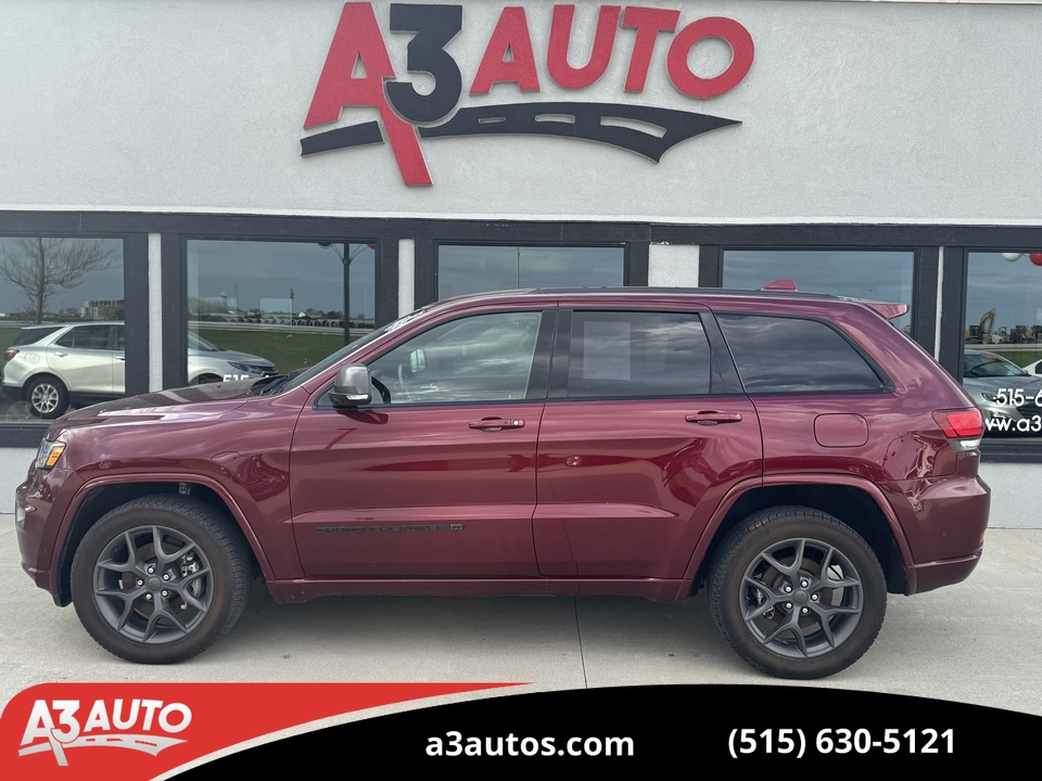 2021 Jeep Grand Cherokee 80th Anniversary  - 1365  - A3 Auto