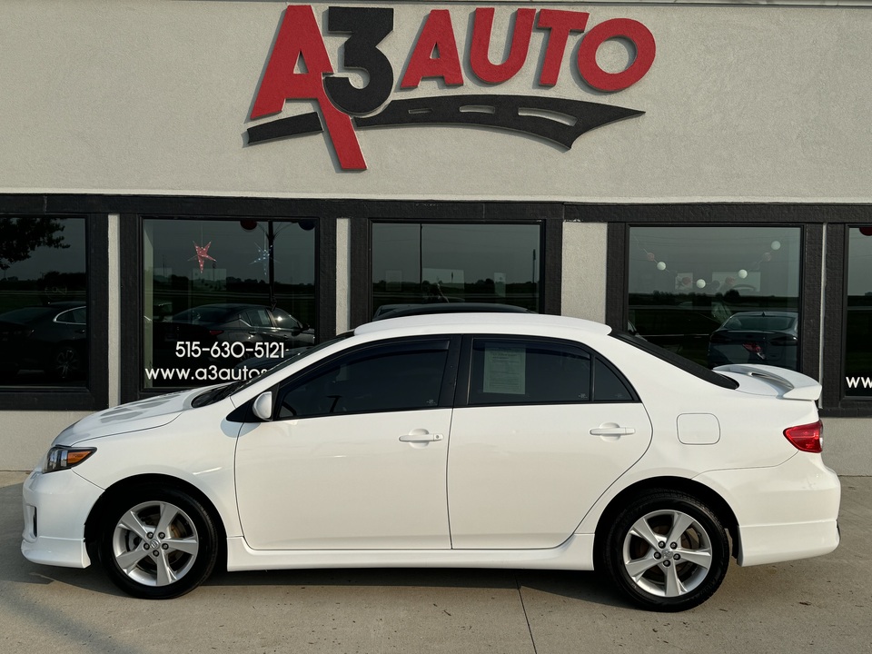 2012 Toyota Corolla S  - 1265  - A3 Auto