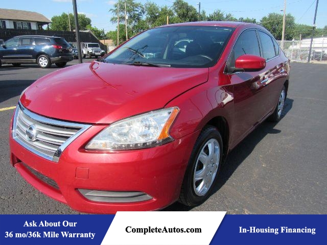 2014 Nissan Sentra S CVT  - P18117  - Complete Autos