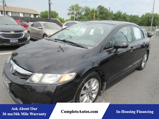 2009 Honda Civic EX-L Sedan 5-Speed AT  - P18215  - Complete Autos