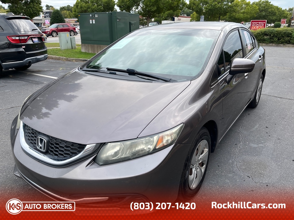 2014 Honda Civic LX  - 4343  - K & S Auto Brokers