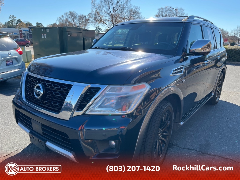 2017 Nissan Armada PLATINUM  - 4458  - K & S Auto Brokers