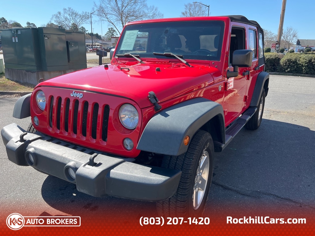 2015 Jeep Wrangler SPORT 4WD  - 4521  - K & S Auto Brokers