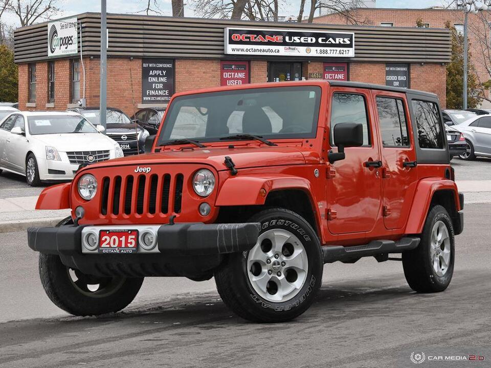 2015 Jeep Wrangler Sahara Unlimited 4WD! Accident-Free! image 1 of 23