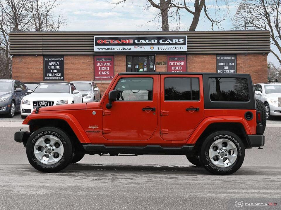 2015 Jeep Wrangler Sahara Unlimited 4WD! Accident-Free! image 3 of 25