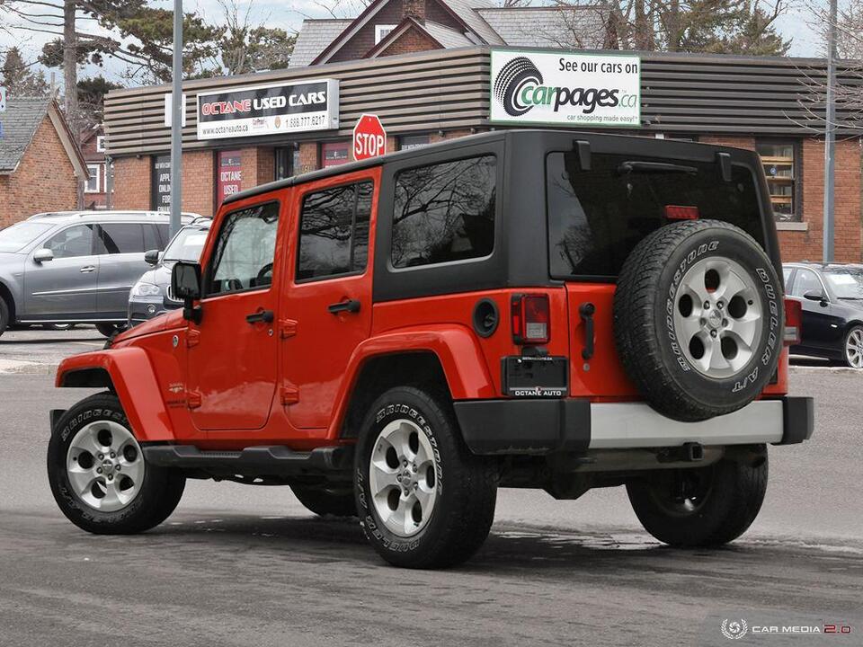 2015 Jeep Wrangler Sahara Unlimited 4WD! Accident-Free! image 3 of 23