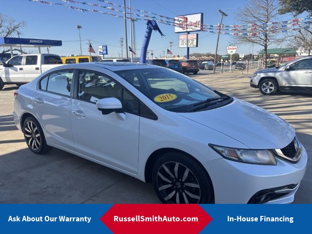 2015 Honda Civic EX-L Sedan CVT  - HO15A320  - Russell Smith Auto