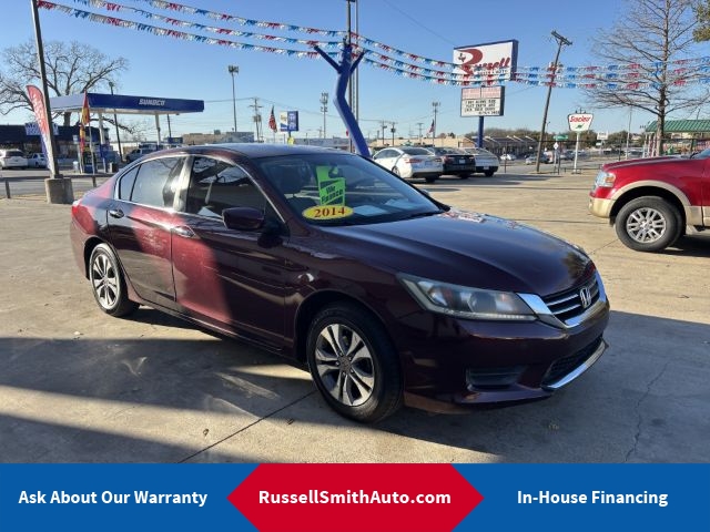 2014 Honda Accord LX  - HO14A587  - Russell Smith Auto