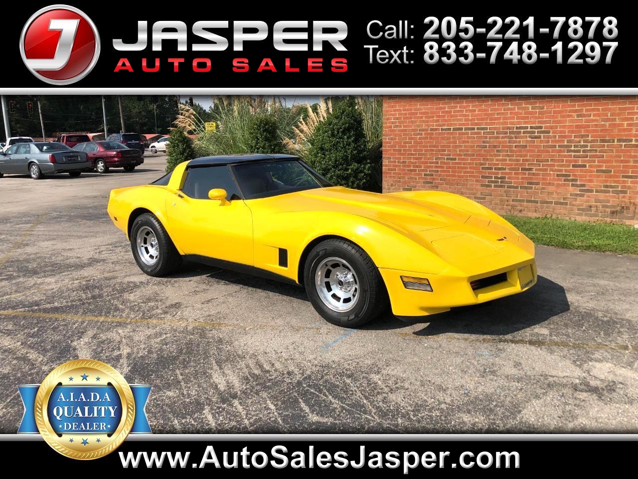 1981 Chevrolet Corvette Base  - 409576  - Jasper Auto Sales