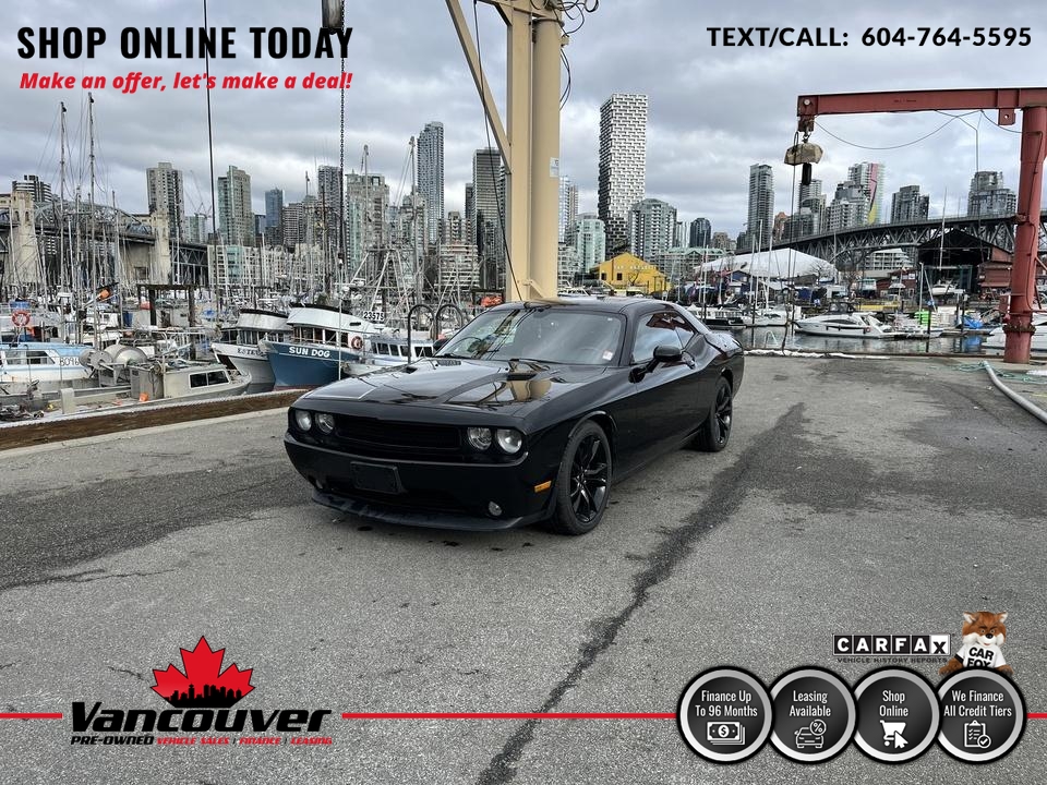 2013 Dodge Challenger R/T  - 9863302  - Vancouver Pre-Owned