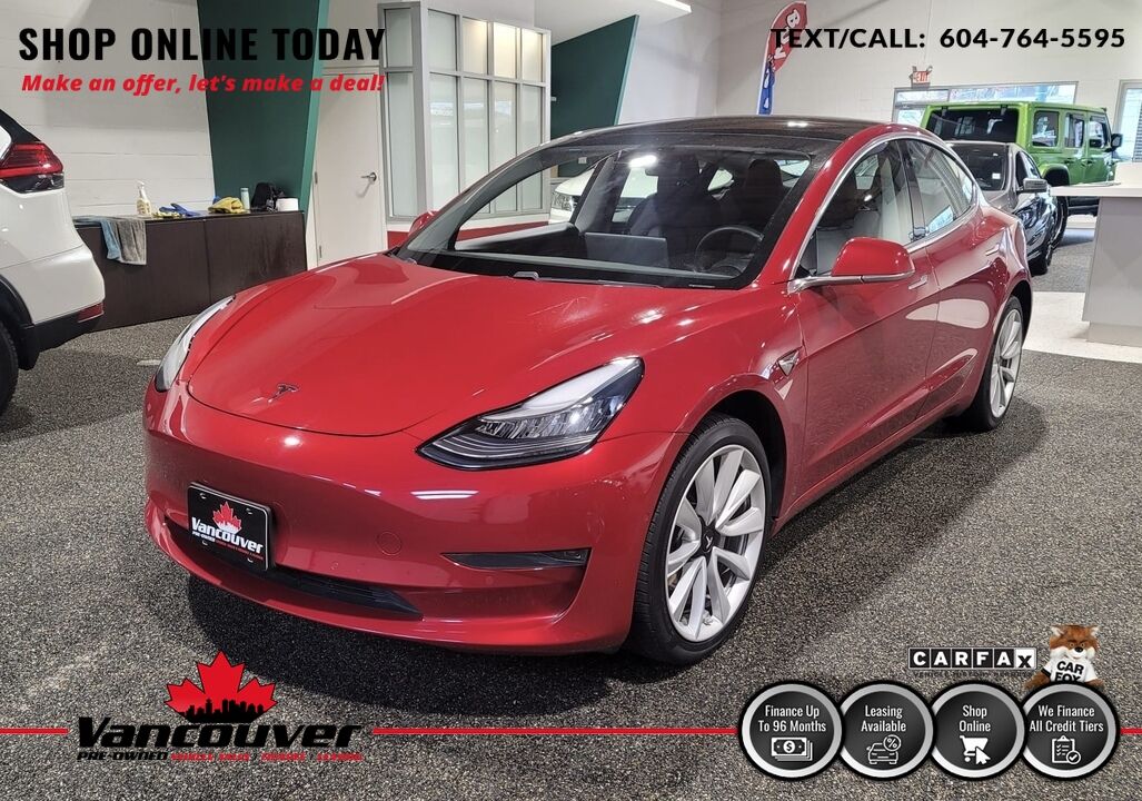 2020 Tesla Model 3  - Vancouver Pre-Owned