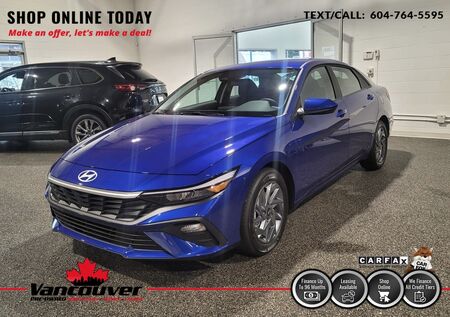 2024 Hyundai Elantra  - Vancouver Pre-Owned