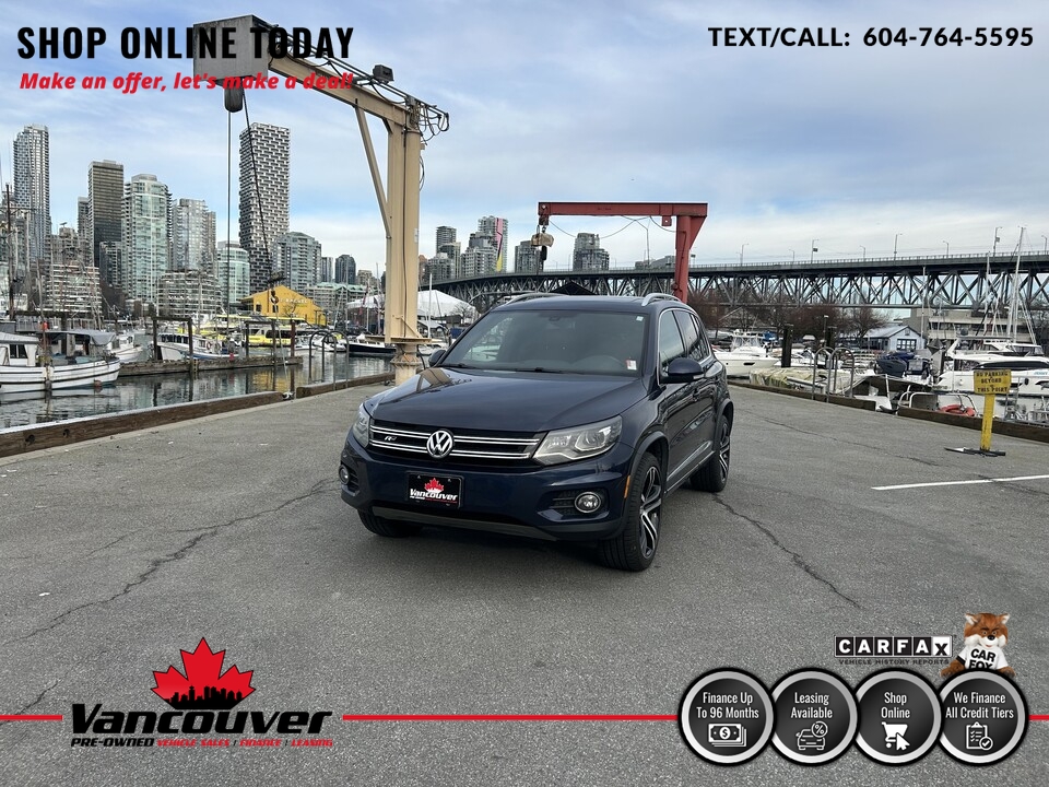 2017 Volkswagen Tiguan Highline  - 9863264  - Vancouver Pre-Owned