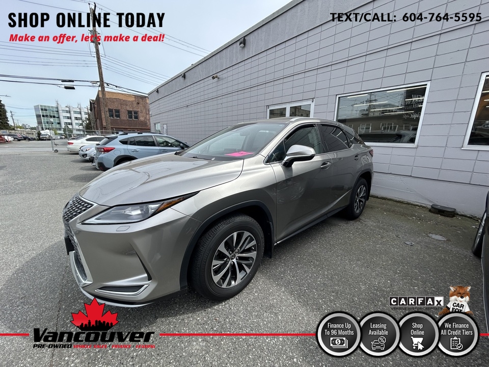 2021 Lexus RX BASE AWD  - 9863028  - Vancouver Pre-Owned