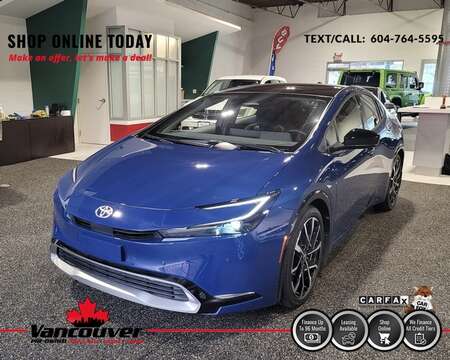 2024 Toyota PRIUS PRIME XSE PREMIUM for Sale  - 9863150  - Vancouver Pre-Owned