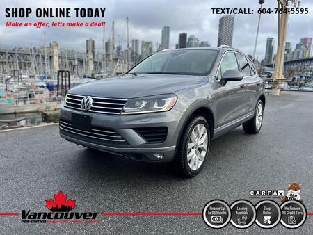 2016 Volkswagen Touareg  - Vancouver Pre-Owned