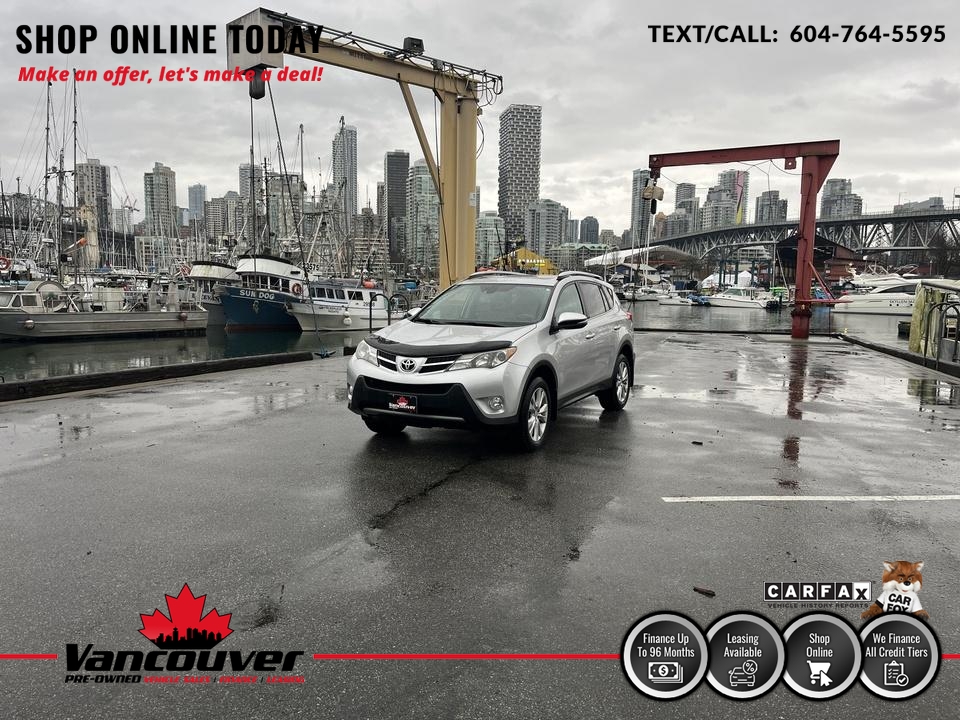 2014 Toyota RAV-4 LIMITED 4WD AWD  - 9863235  - Vancouver Pre-Owned