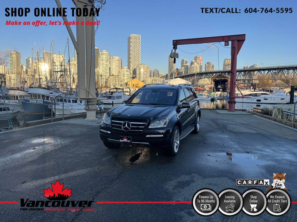 2012 Mercedes-Benz GL-Class GL 550  - 9863258  - Vancouver Pre-Owned