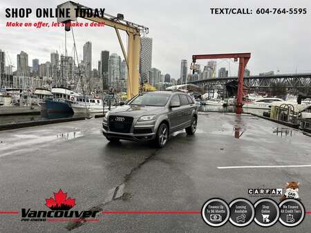 2014 Audi Q7 3.0T QUATTRO for Sale  - 9863232  - Vancouver Pre-Owned