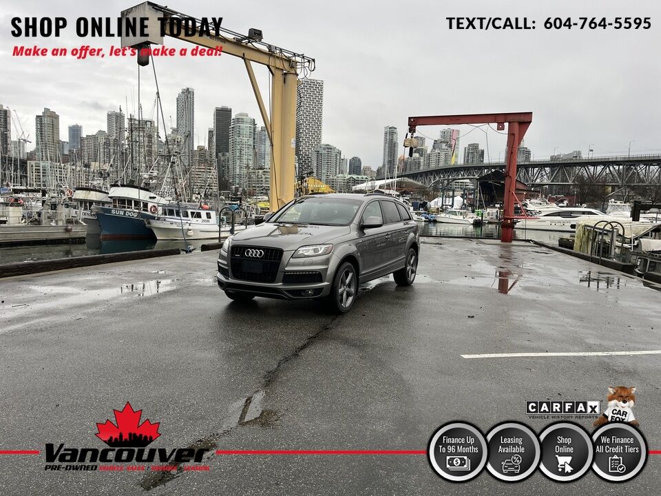 2014 Audi Q7  - Vancouver Pre-Owned