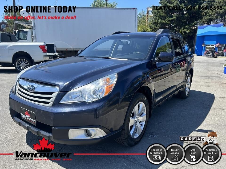 2012 Subaru Outback  - Vancouver Pre-Owned