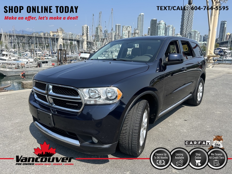 2011 Dodge Durango EXPRESS AWD  - 9863087  - Vancouver Pre-Owned