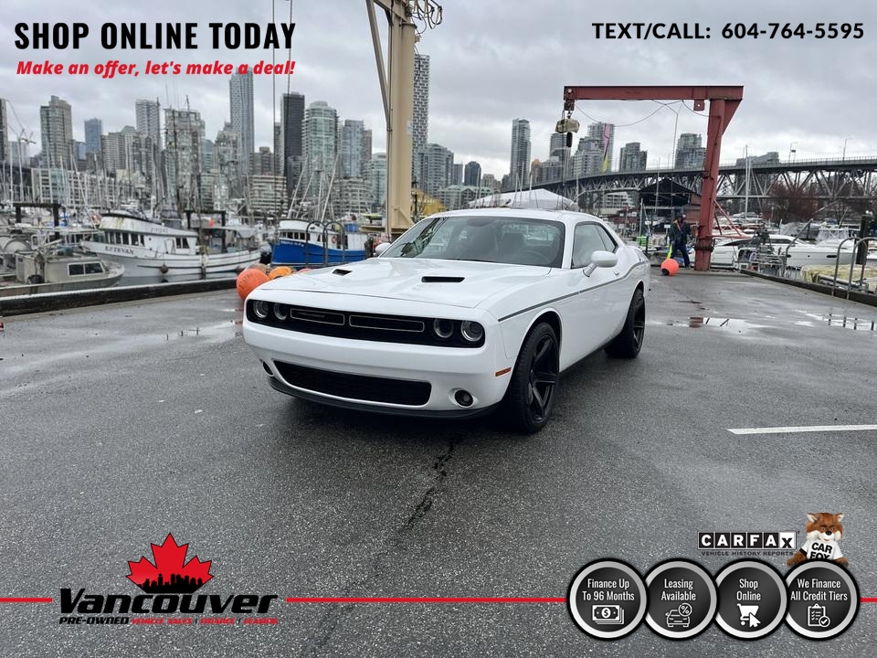 2016 Dodge Challenger SXT  - 9863311  - Vancouver Pre-Owned