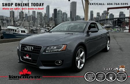 2012 Audi A5  - Vancouver Pre-Owned