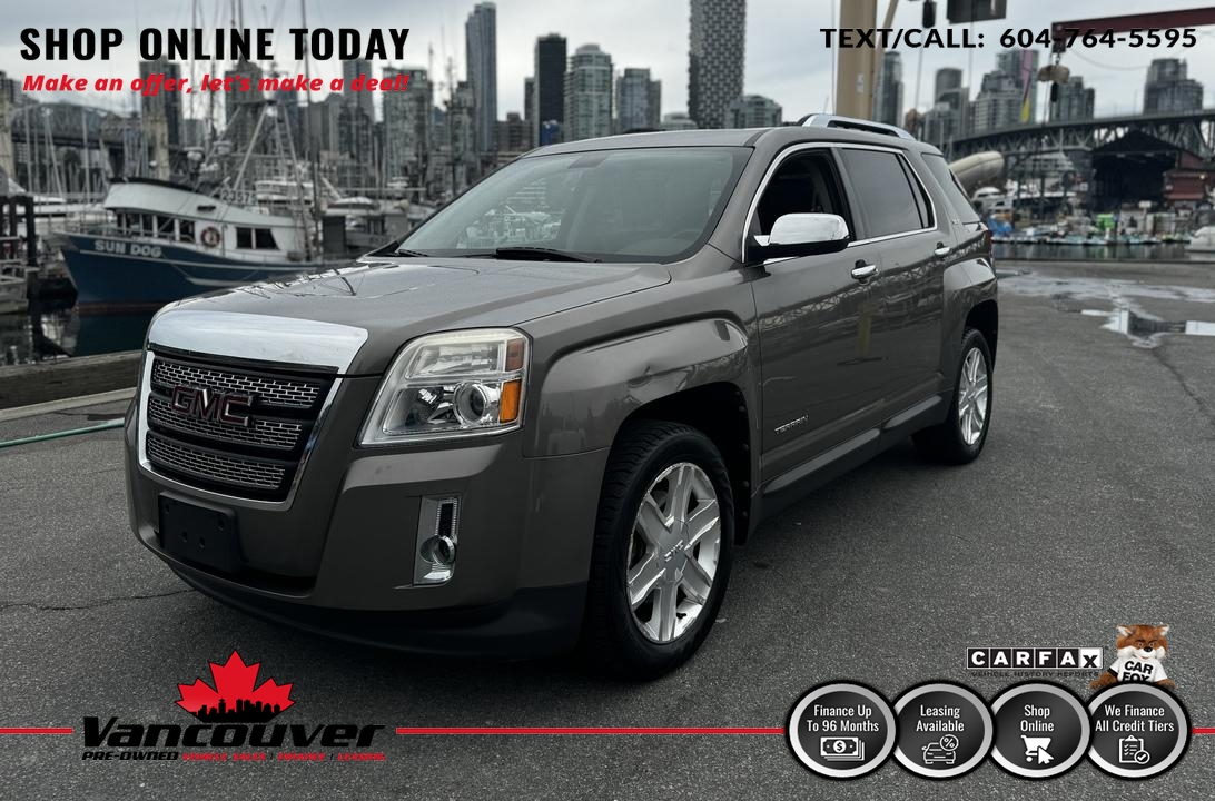 2011 GMC TERRAIN SLT-2 AWD  - 9863102  - Vancouver Pre-Owned