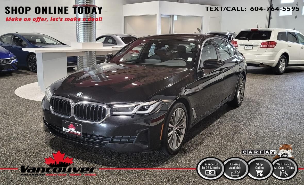 2022 BMW 5 Series  - Vancouver Pre-Owned