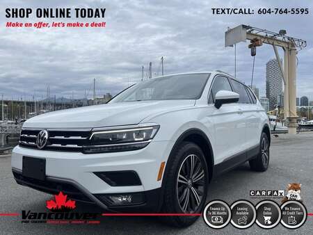 2018 Volkswagen Tiguan HIGHLINE for Sale  - 9863142  - Vancouver Pre-Owned