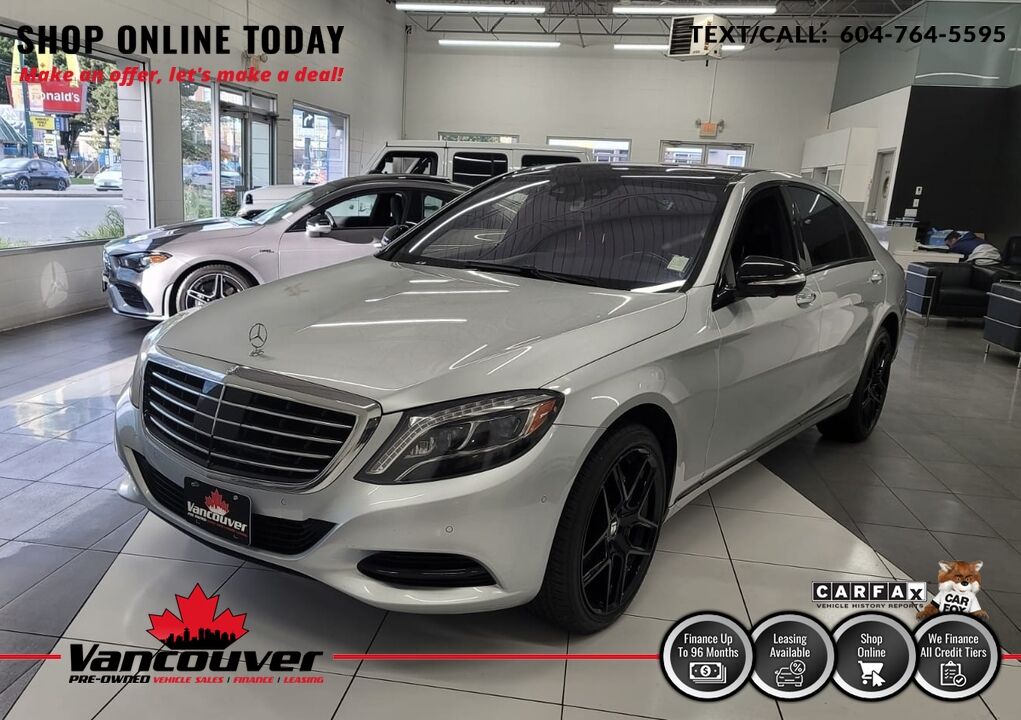 2016 Mercedes-Benz S-Class  - Vancouver Pre-Owned