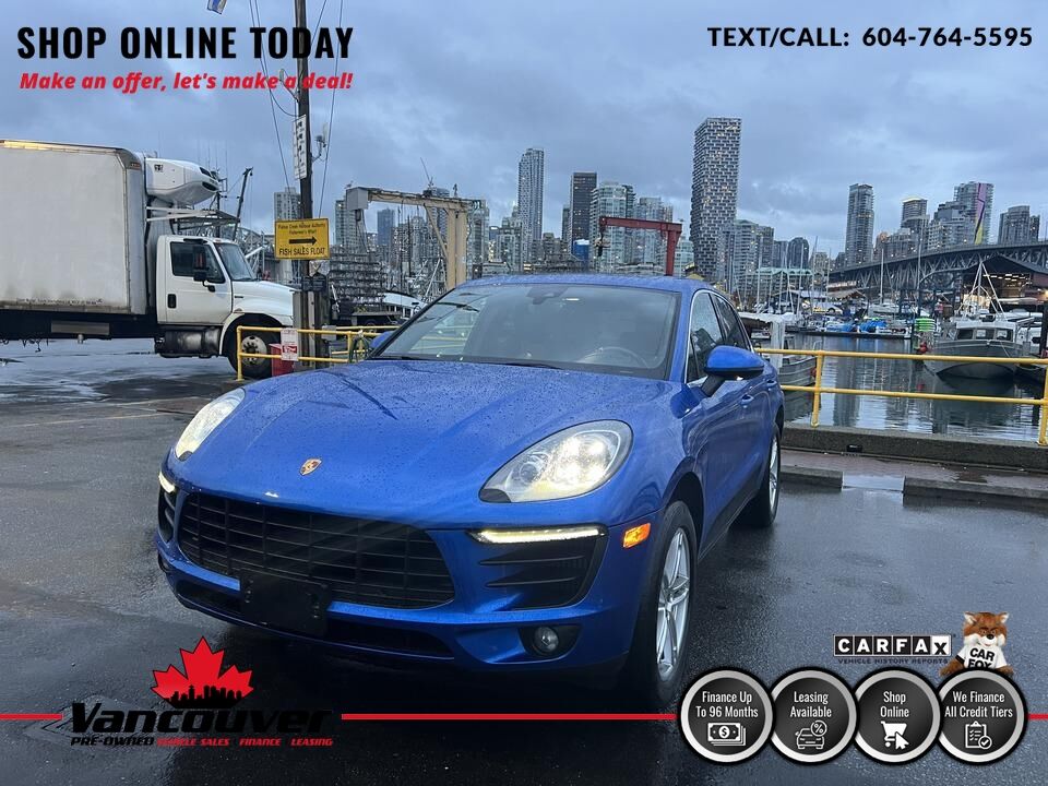 2017 Porsche Macan  - Vancouver Pre-Owned