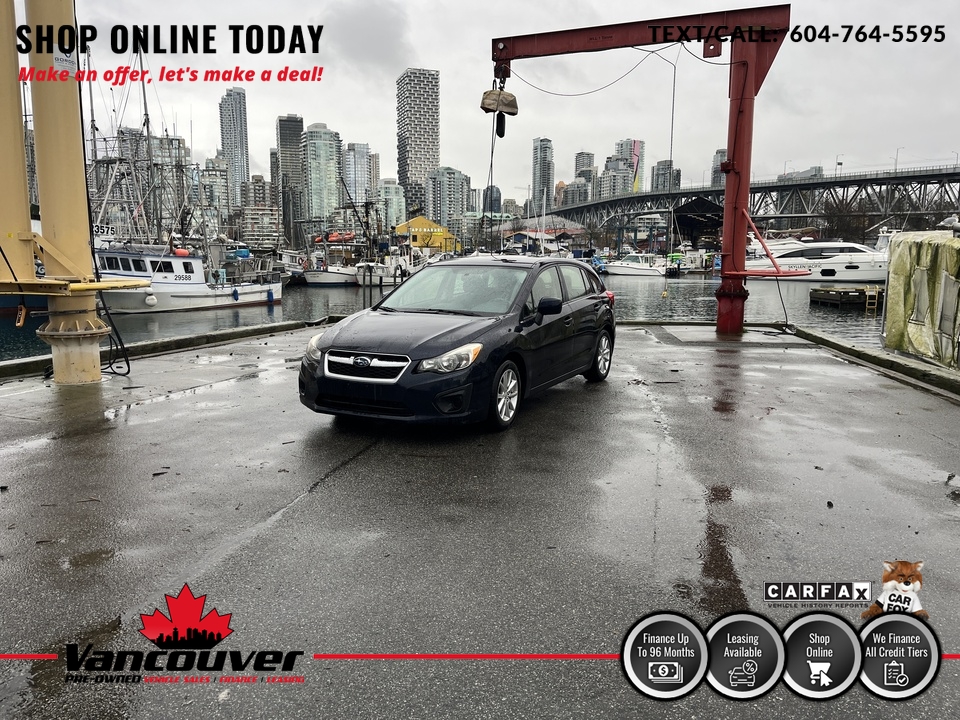 2014 Subaru Impreza 2.0I PREMIUM  - 9863216  - Vancouver Pre-Owned