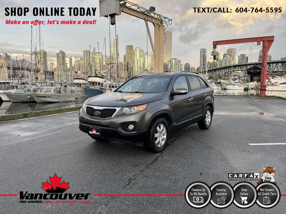 2013 Kia Sorento LX AWD  - 9863200  - Vancouver Pre-Owned