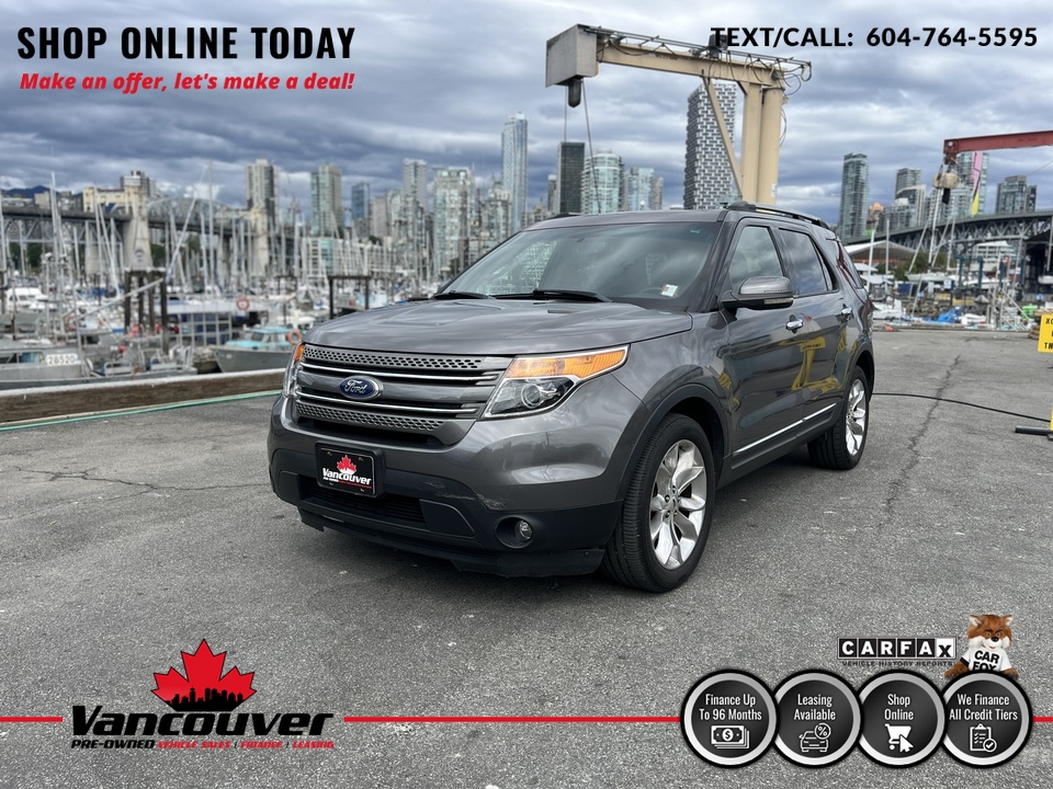 2012 Ford Explorer Limited 4WD  - 9863438  - Vancouver Pre-Owned