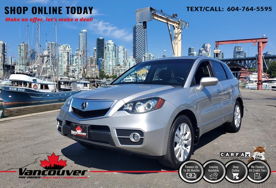 2011 Acura RDX SH-AWD W/TECH  - 9863079  - Vancouver Pre-Owned