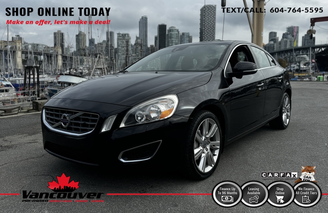 2012 Volvo S60 T5  - 9863131  - Vancouver Pre-Owned