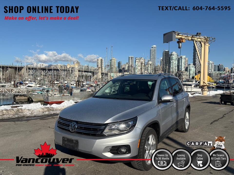 2013 Volkswagen Tiguan Comfortline  - 9863259  - Vancouver Pre-Owned